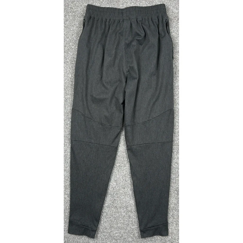 Nike Air Jordan Flight Dri-FIT Pants Men's M Gray Basketball Ankle Zip